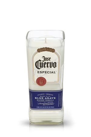 Recycled Jose Cuervo Tequila Candle