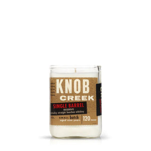 Recycled Knob Creek Whiskey Candle