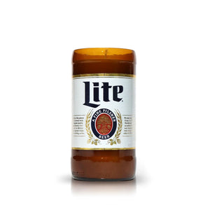 Recycled Lite Beer Candle