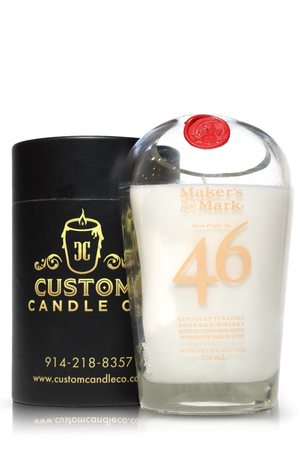 Recycled Makers Mark No. 46 Whiskey Candle