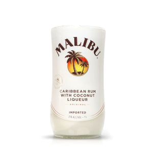 Recycled Malibu Original Caribbean Rum Candle