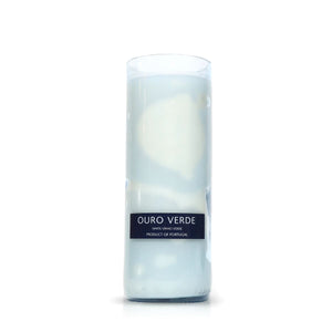 Recycled Ouro Verde White Wine Candle
