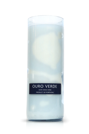 Recycled Ouro Verde White Wine Candle