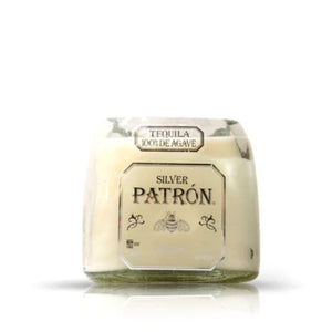 Recycled Patron Silver Tequila Candle