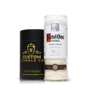 Recycled Retel One Vodka Candle