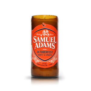 Recycled Samuel Adams Beer Candle