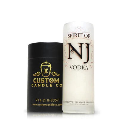 Recycled Spirit Of NJ Vodka Candle