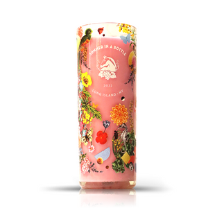 Recycled Summer In A Bottle Pink Wine Candle