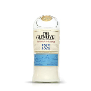 Recycled The Glenlivet Scotch Whiskey Candle