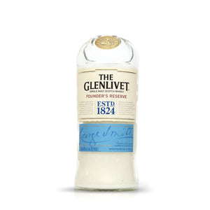 Recycled The Glenlivet Scotch Whiskey Candle