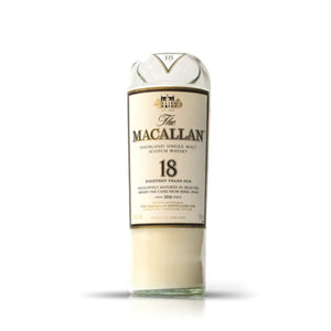 Recycled The Macallan Scotch 18 Years Whiskey Candle