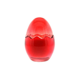 Red Glass Easter Egg