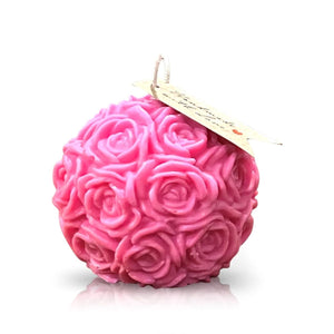 Rose Pastel Pink Candle