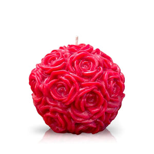 Rose Solid Red Candle