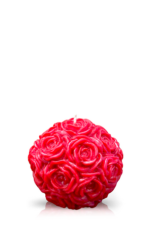 Rose Solid Red Candle