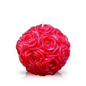 Rose Solid Red Candle