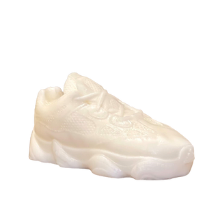 Y500 – White Sneaker Candle – Large