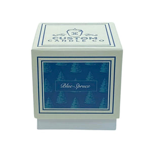 Holiday Scented Boxed Candle – Blue Spruce Scent