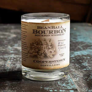 Cooperstown Recycled Bourbon Candle – Beanball