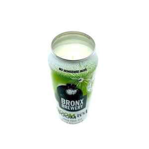 Recycled Bronx Brewery Beer Candle (Boom Boom IPA)