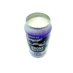 Recycled Bronx Brewery Beer Candle (No Resolutions IPA)