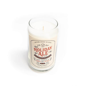 Light Holiday Ale Candle