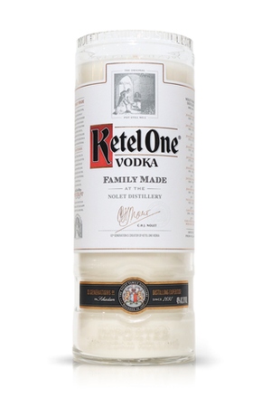 Recycled Retel One Vodka Candle