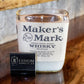 Recycled Makers Mark Whiskey Candle