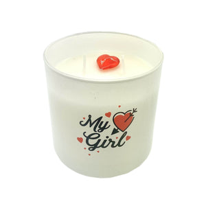 My Girl Quote Candle (Frosted tumbler jar)