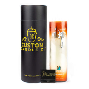 Recycled Milagro Reposado Tequila Candle