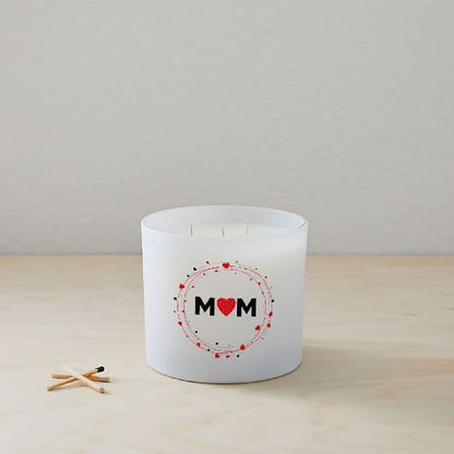 Mom Quote Candle (Frosted tumbler jar)