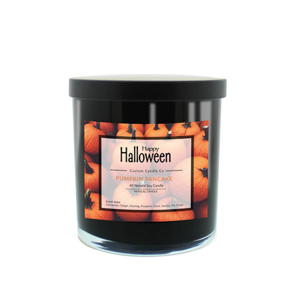 Musical Halloween Candle – Pumpkin Pancake