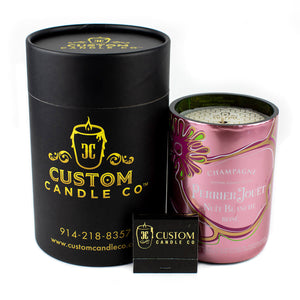 Recycled Champagne Candle – Perrier Jouet Nuit Blanche Rose