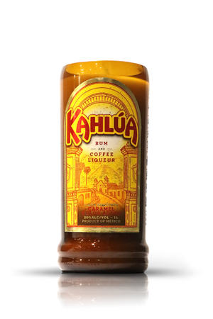 Recycled  Kahlua Coffee Rum Candle