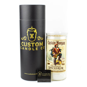 Recycled Captain Morgan Original Spiced Rum Candle