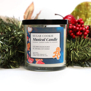 Musical Holiday Candle & Diffuser | Sugar Cookie