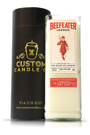 Recycled Beefeater London Dry GIN Candle