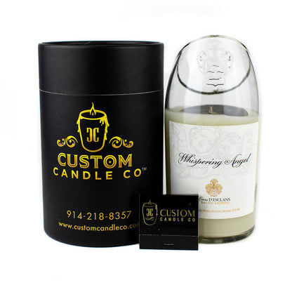 Recycled Champagne Candle