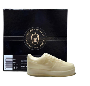 AF1 – White Lowtop Sneaker Candle – Small