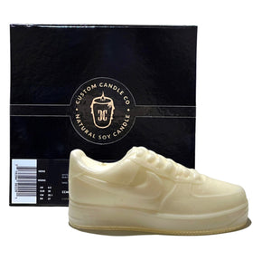 AF1 – White Lowtop Sneaker Candle – Large