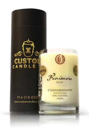Recycled Fenimore Cooperstown GIN Candle