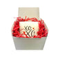 XOXO Colored Quote Candle (Frosted tumbler jar)