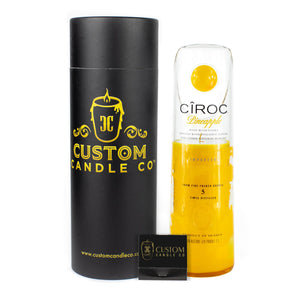 Recycled Vodka Candle – Ciroc Pineapple