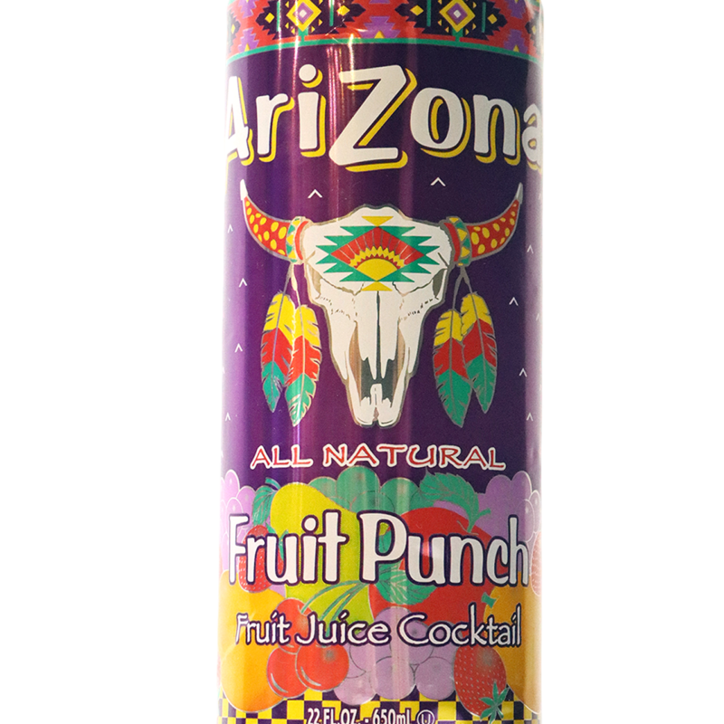 A can of Recycled Arizona Iced Tea Punch Candle.