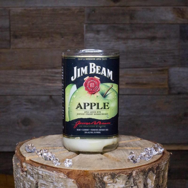 Jim Beam Apple Bourbon Whiskey Candle