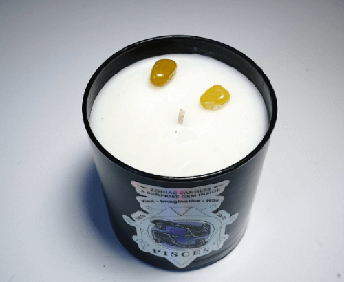 The Zodiac: Pisces Candle