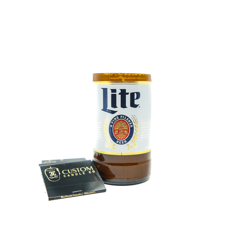 Recycled Lite Beer Candle