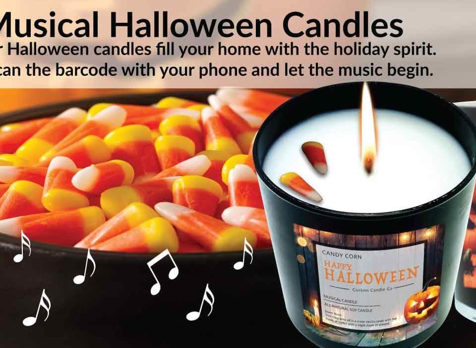 Musical Halloween Candles