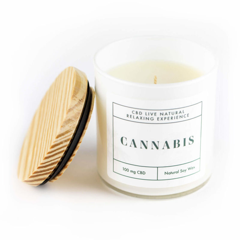 CANNABIS Relaxing Aromatherapy Candle 11oz