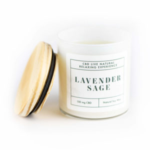 LAVENDER SAGE Relaxing Aromatherapy Candle 11oz